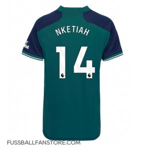 Arsenal Eddie Nketiah #14 Replik 3rd trikot Damen 2023-24 Kurzarm